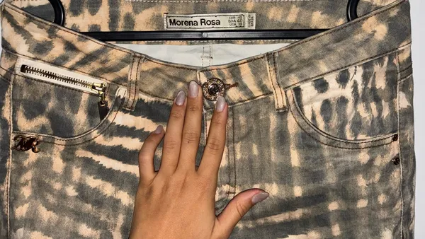 Calça jeans morena rosa