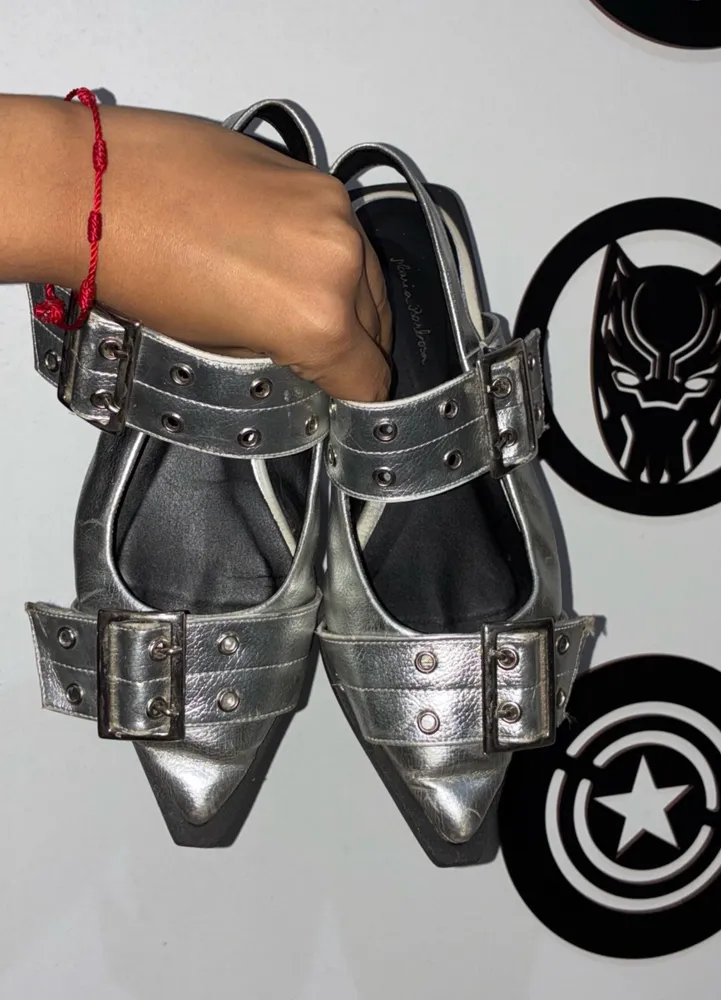 Sapatilha slingback Maria Barbosa