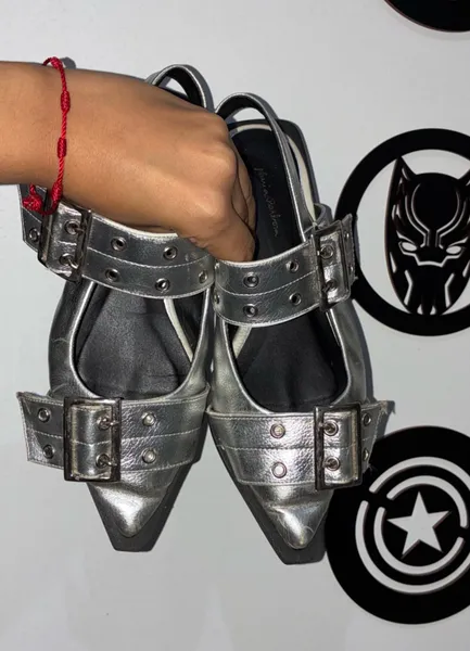 Sapatilha slingback Maria Barbosa