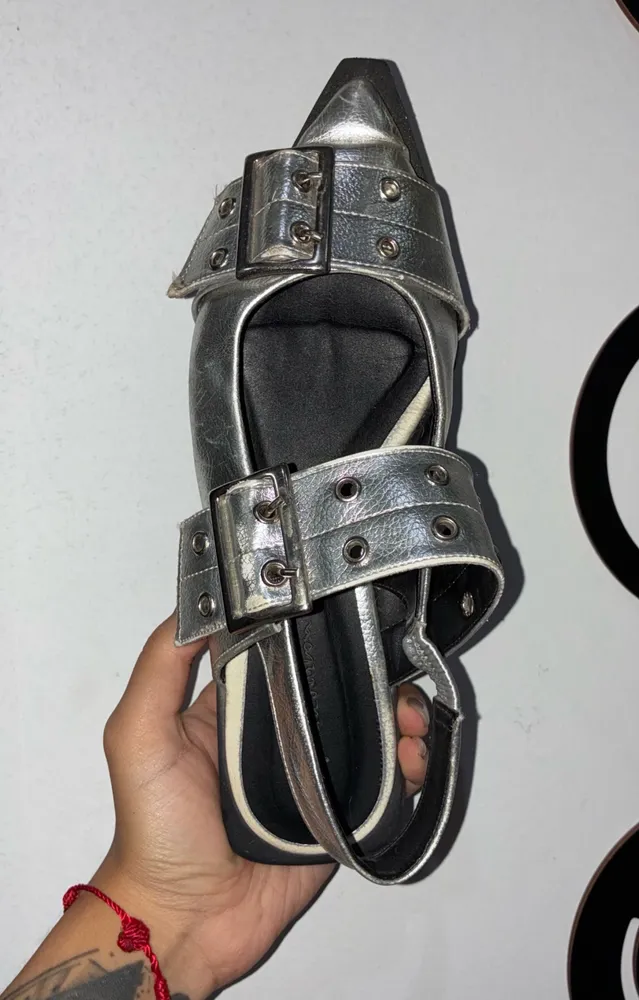 Sapatilha slingback Maria Barbosa