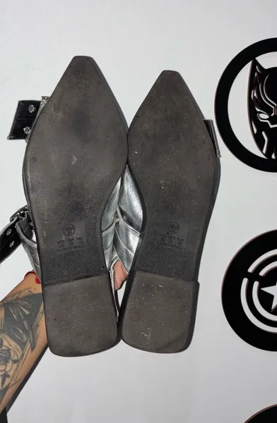Sapatilha slingback Maria Barbosa