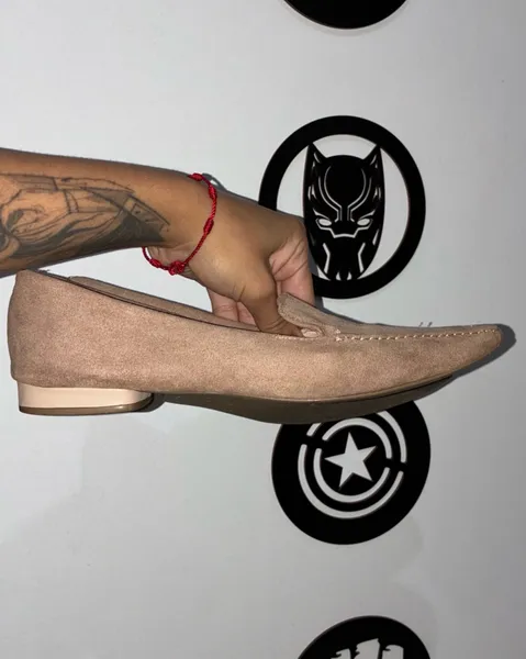 Mocassim bege Constance 37