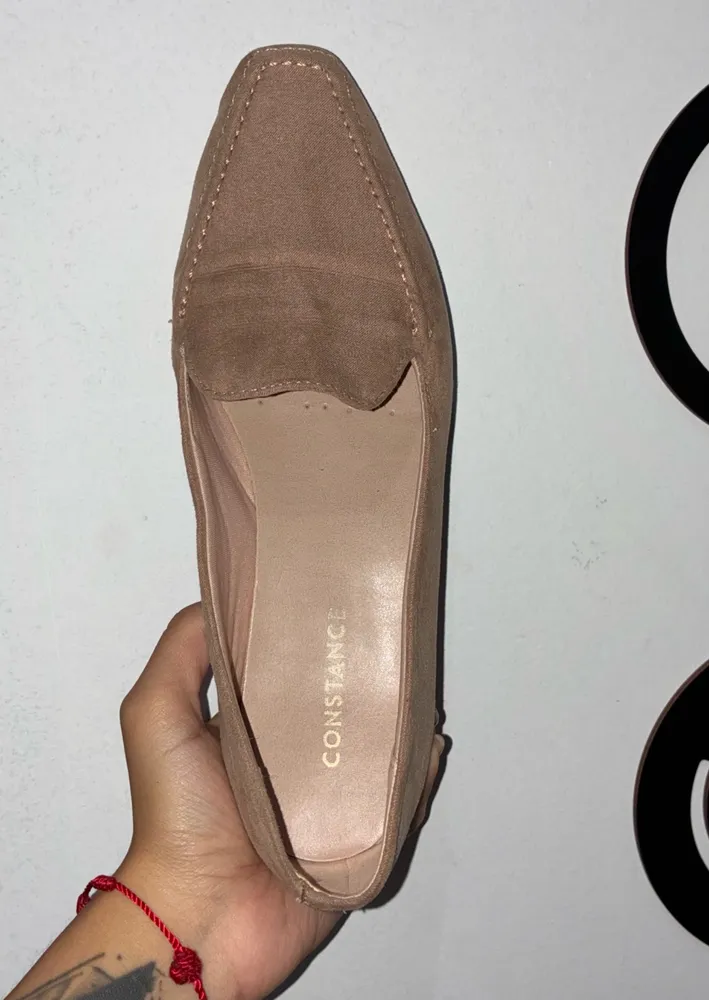 Mocassim bege Constance 37