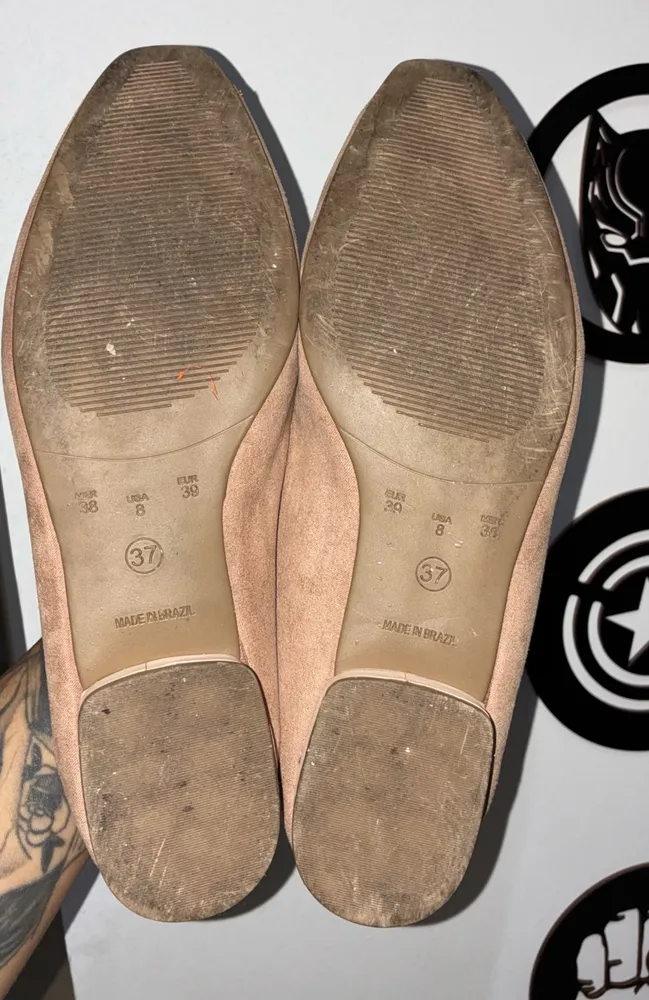Mocassim bege Constance 37