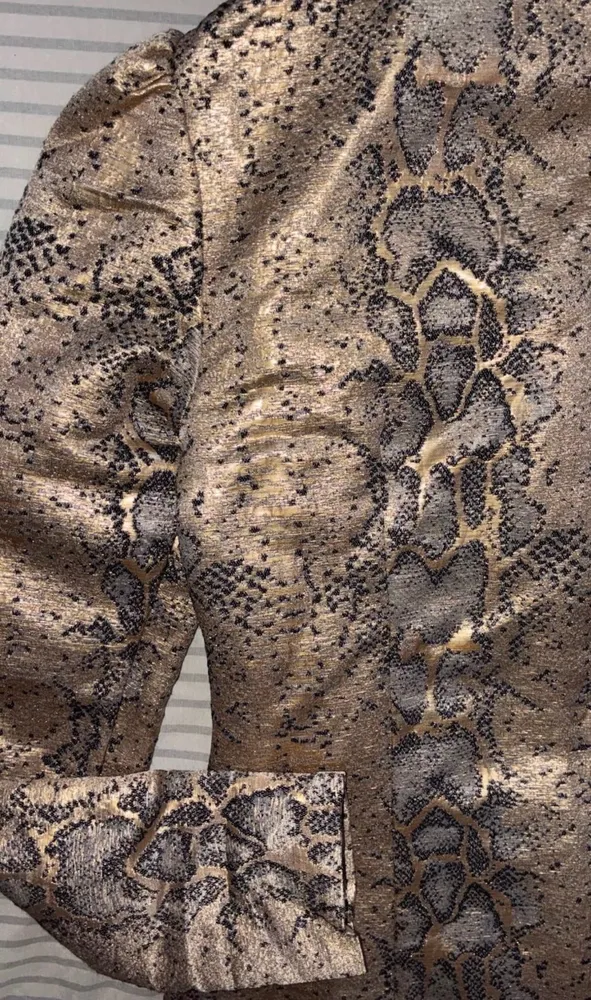 vestido da grife regina salomão animal print tam 40
