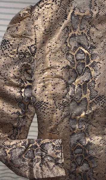 vestido da grife regina salomão animal print tam 40